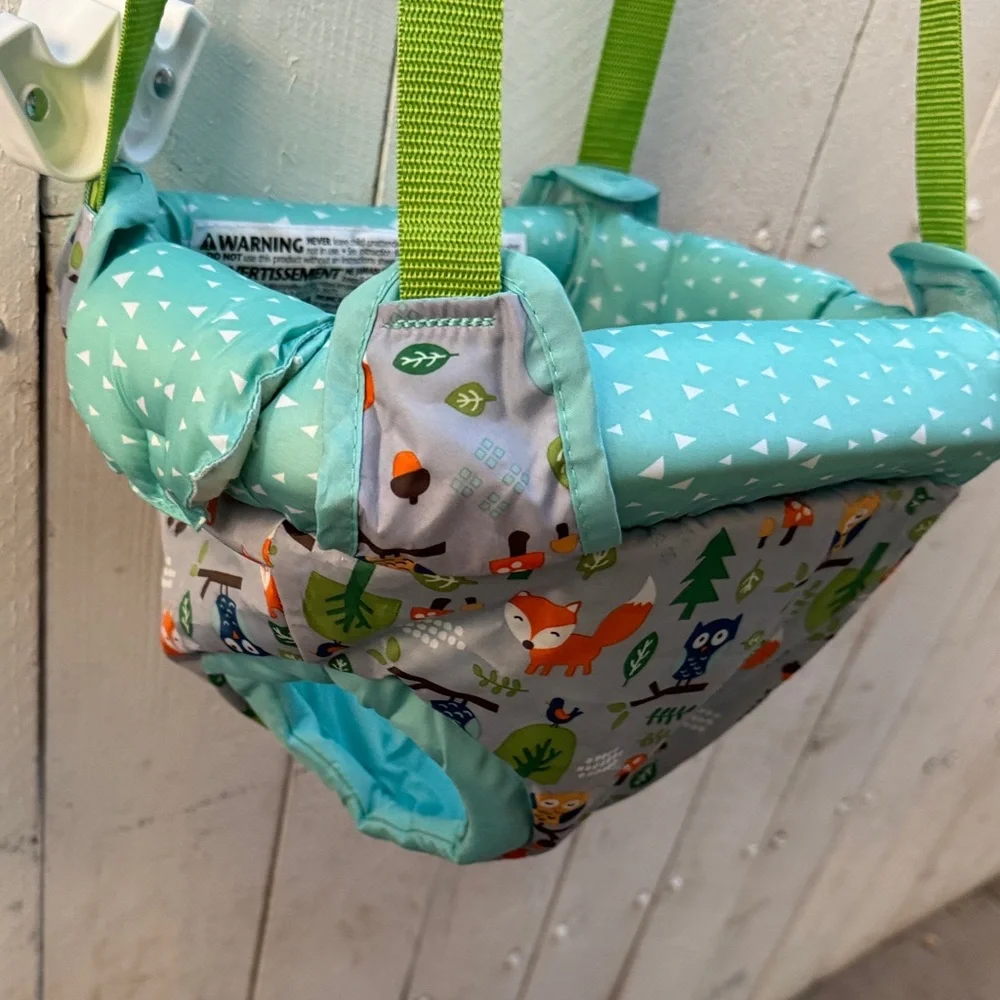 Playful Forest Print Diaper Cover